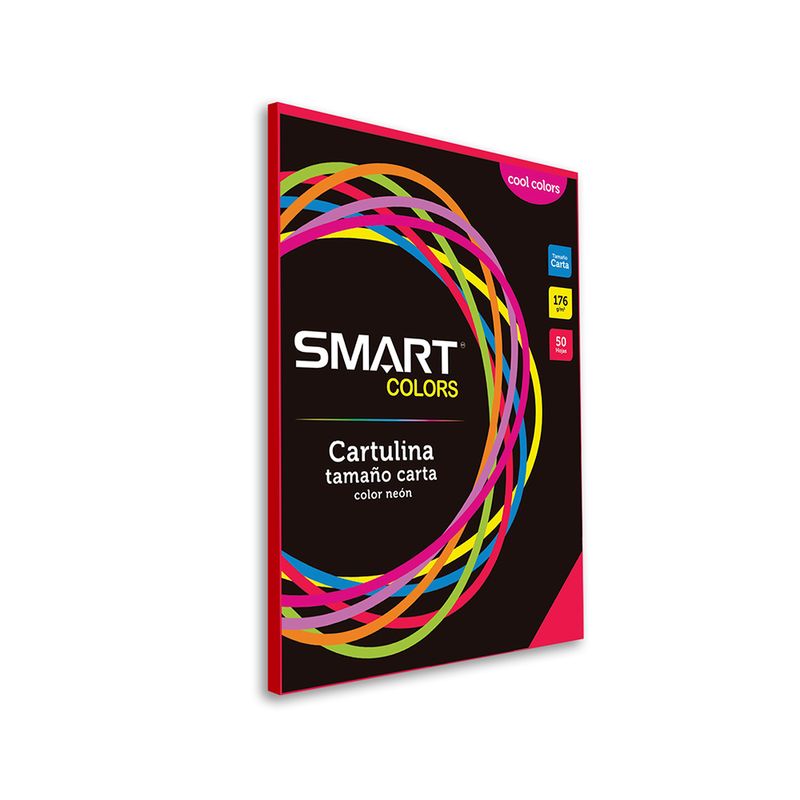 40811 - CARTULINA CARTA COOL COLORS ROJO C/50HJS