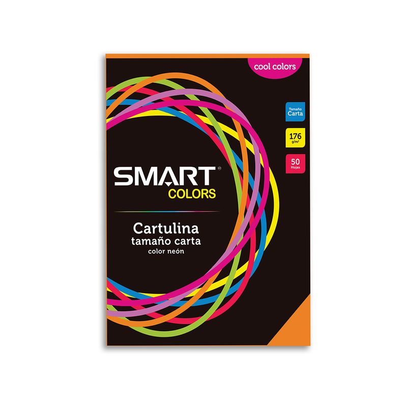 36706 - CARTULINA CARTA COOL COLORS NARANJA C/50HJS