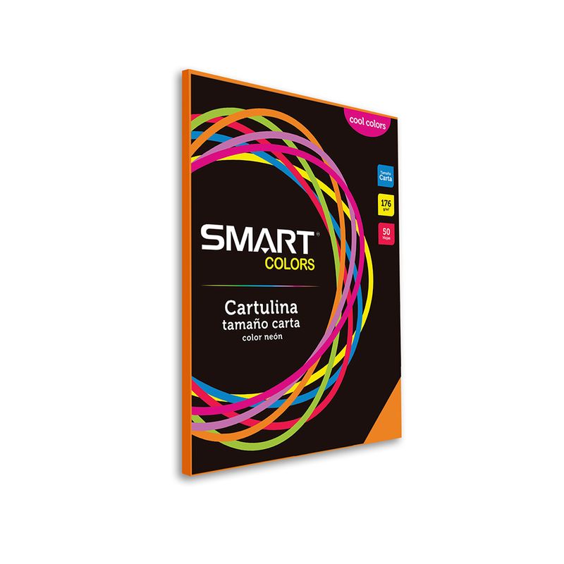 40815 - CARTULINA CARTA COOL COLORS NARANJA C/50HJS