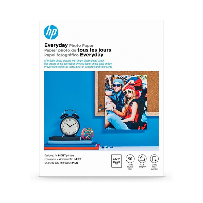 41025 - PAPEL FOTOGRAFICO HP C 50 HJS SEMI GLOSSY