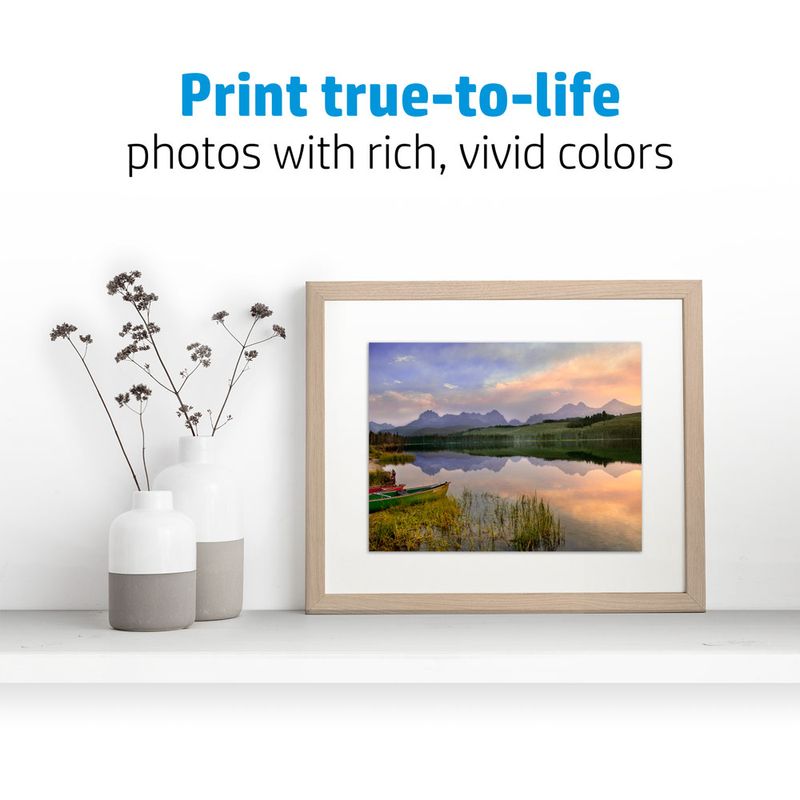 44904 - PAPEL FOTOGRAFICO HP BRILLANTE AVANZADO CARTA C/50 HJS