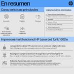 43923 - Multifuncional HP LaserJet Tank MFP 1602w Monocromática Láser