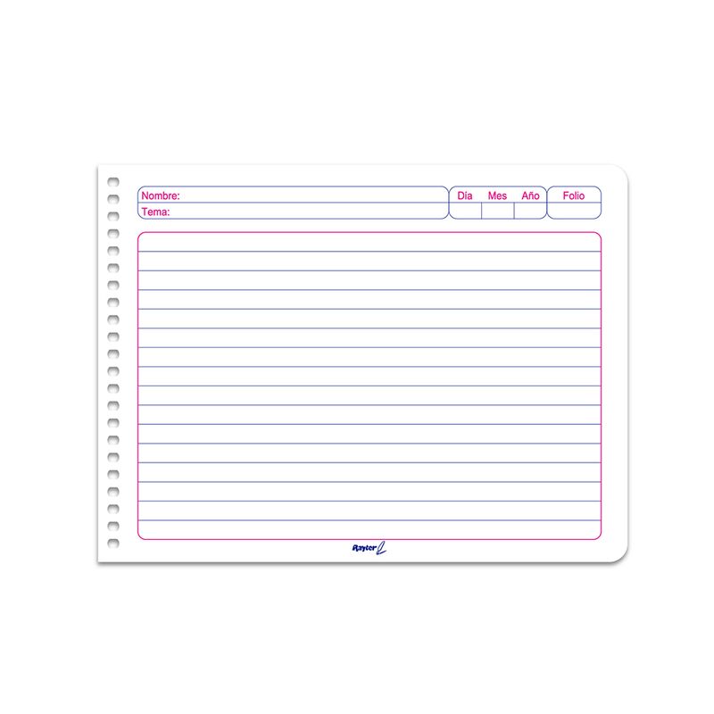 44235 - CUADERNO ESPIRAL ITAL 100H RAYAS ESTRELLA