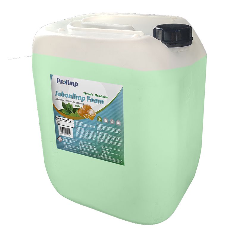 43781 - JABONLIMP FOAM TE VERDE MANDARINA 20 L