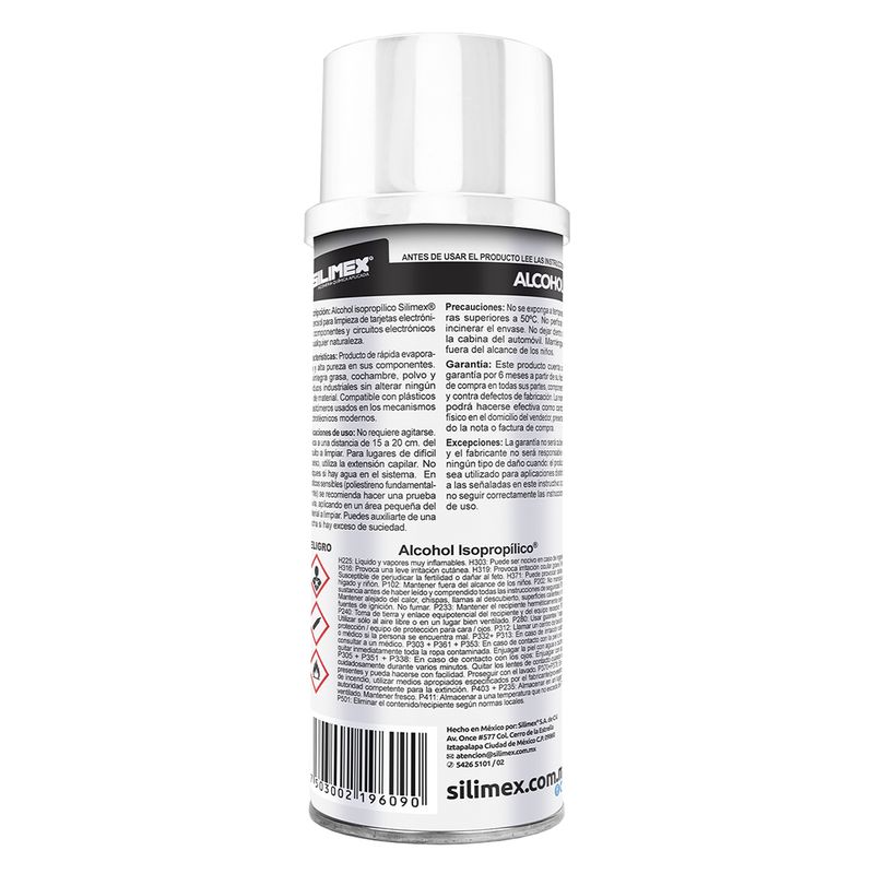 44170 - ALCOHOL ISOPROPILICO EN AEROSOL 250ML