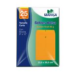 44053 - SOBRE BOLSA GOLDEN CON BROCHE  CARTA CON 50PZAS