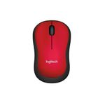 44109 - MOUSE INALAMBRICO M185 NEGRO/ROJO