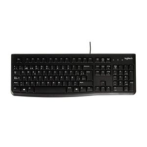 Teclado Alambrico K120 Usb Negro 920-004422