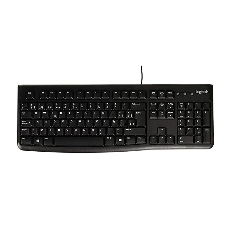 44112 - TECLADO ALAMBRICO K120 USB NEGRO
