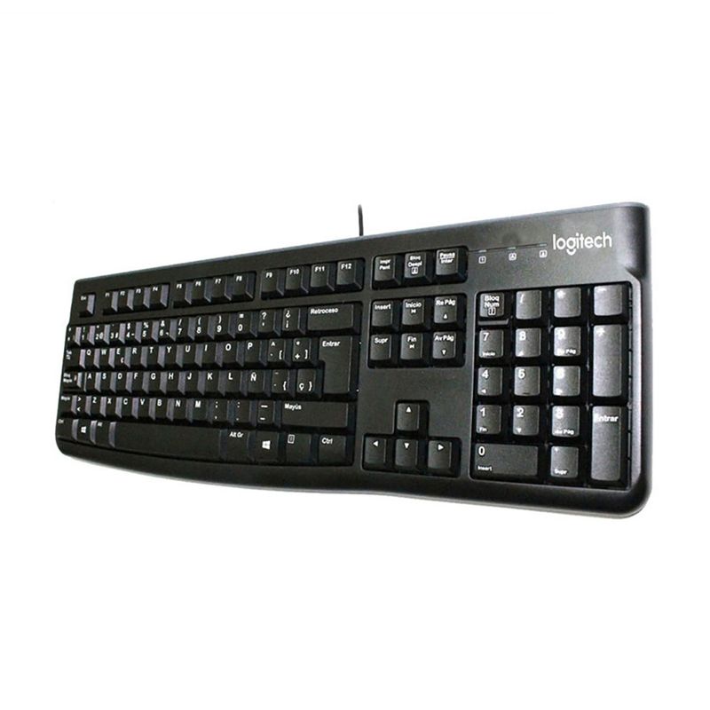 44166 - TECLADO ALAMBRICO K120 USB NEGRO
