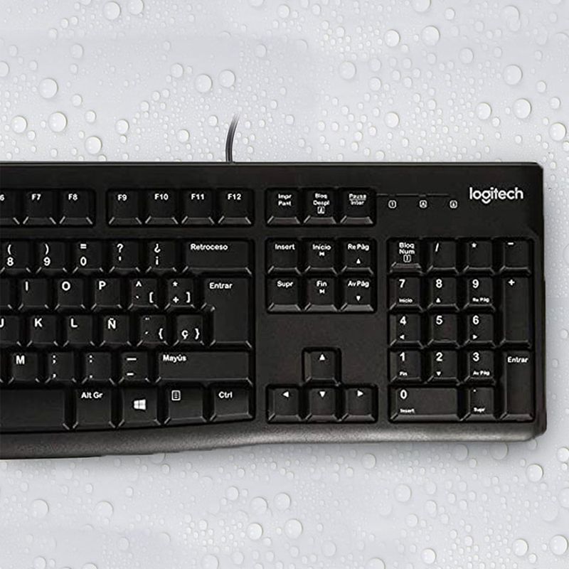 44167 - TECLADO ALAMBRICO K120 USB NEGRO