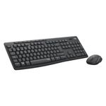 44113 - KIT TECLADO Y MOUSE INALAMBRICO MK295 SILENT, GRAFITO