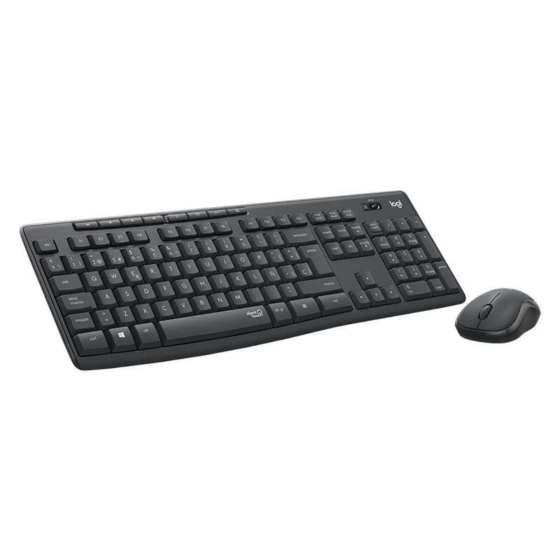 44113 - KIT TECLADO Y MOUSE INALAMBRICO MK295 SILENT, GRAFITO