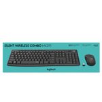 44168 - KIT TECLADO Y MOUSE INALAMBRICO MK295 SILENT, GRAFITO