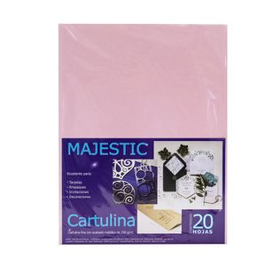 Cartulina Fina Carta Rosa Pastel C/20Hjs 250Grs 2158