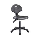 44954 - SILLA INDUSTRIAL SIN BRAZOS C/ARILLO ACERO INOXIDABLE CON RUEDAS