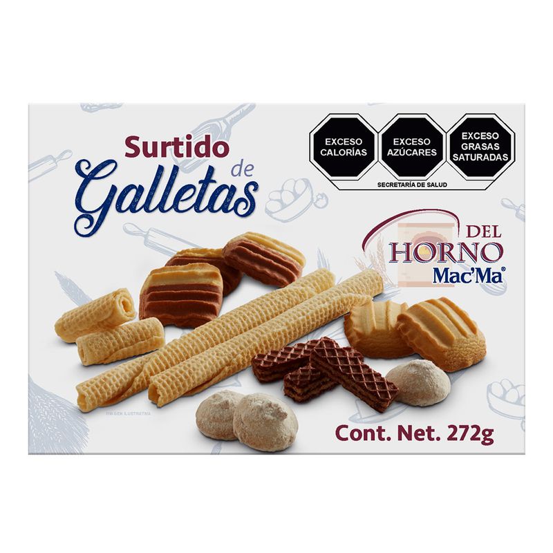 45152 - GALLETA SURTIDO DEL HORNO MAC MA 272 GRS