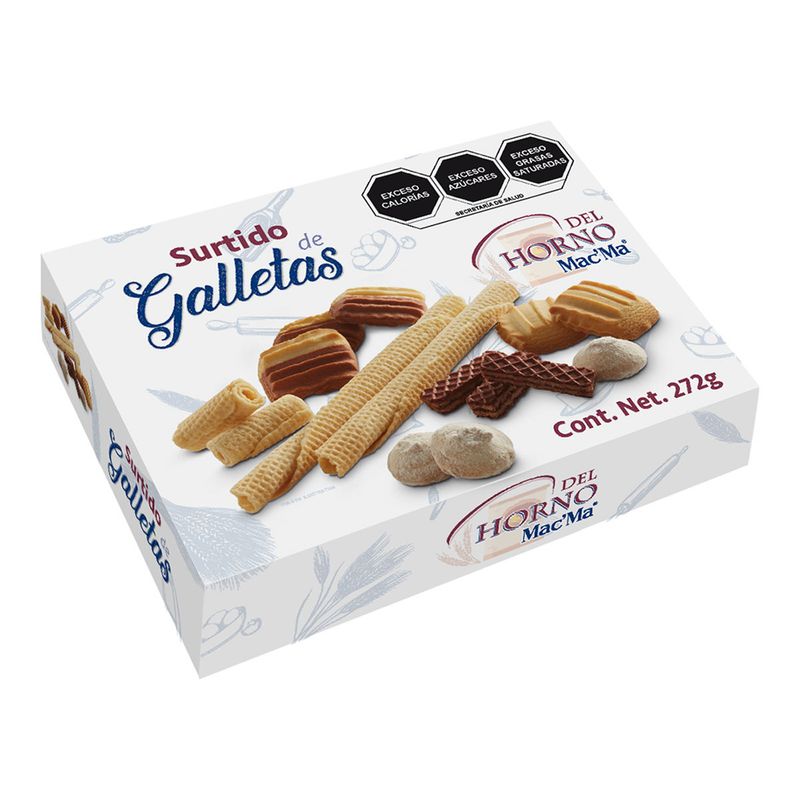 45760 - GALLETA SURTIDO DEL HORNO MAC MA 272 GRS