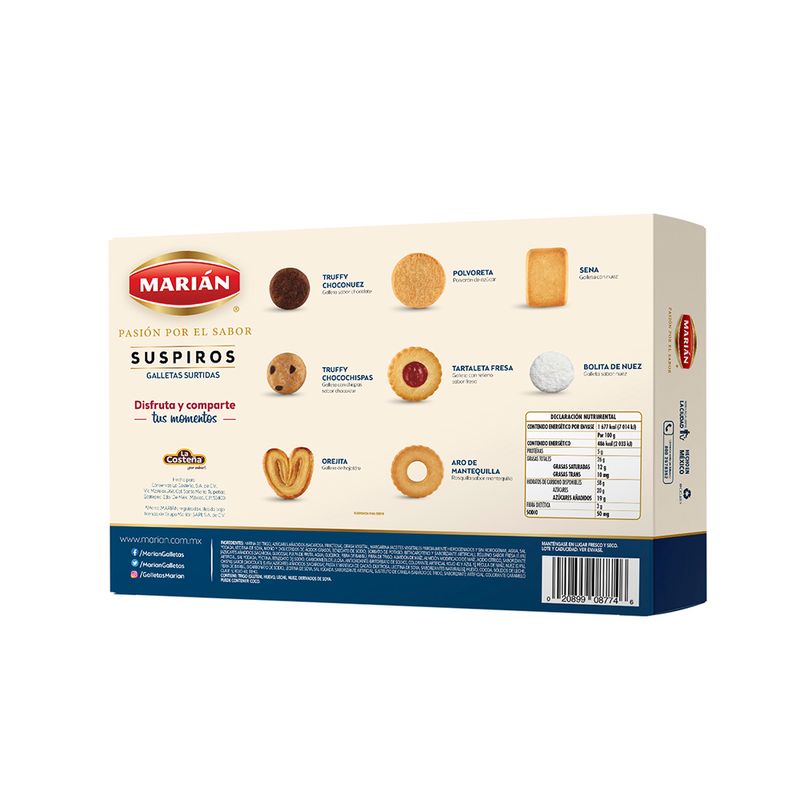 GALLETAS MARIAN SUSPIROS 345GRS