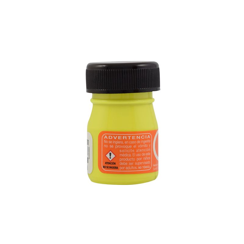 46664 - PINTURA ACRILICA FLUOR POLITEC 20ML AMARILLO