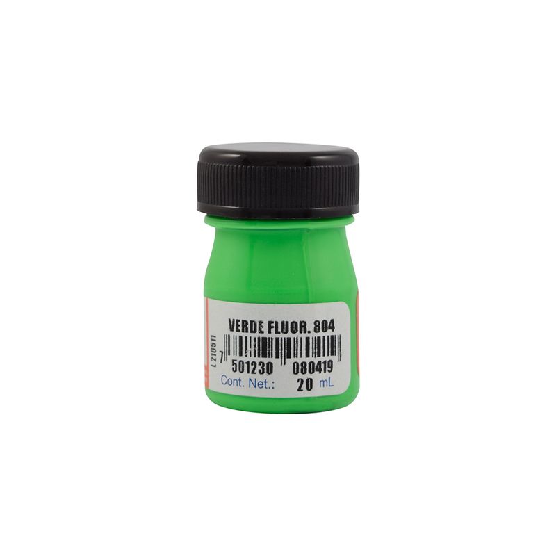 46669 - PINTURA ACRILICA FLUOR POLITEC 20ML VERDE