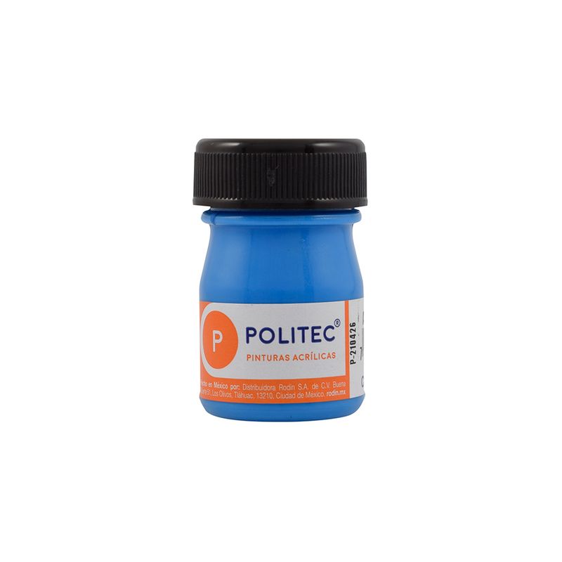 45959 - PINTURA ACRILICA FLUOR POLITEC 20ML AZUL