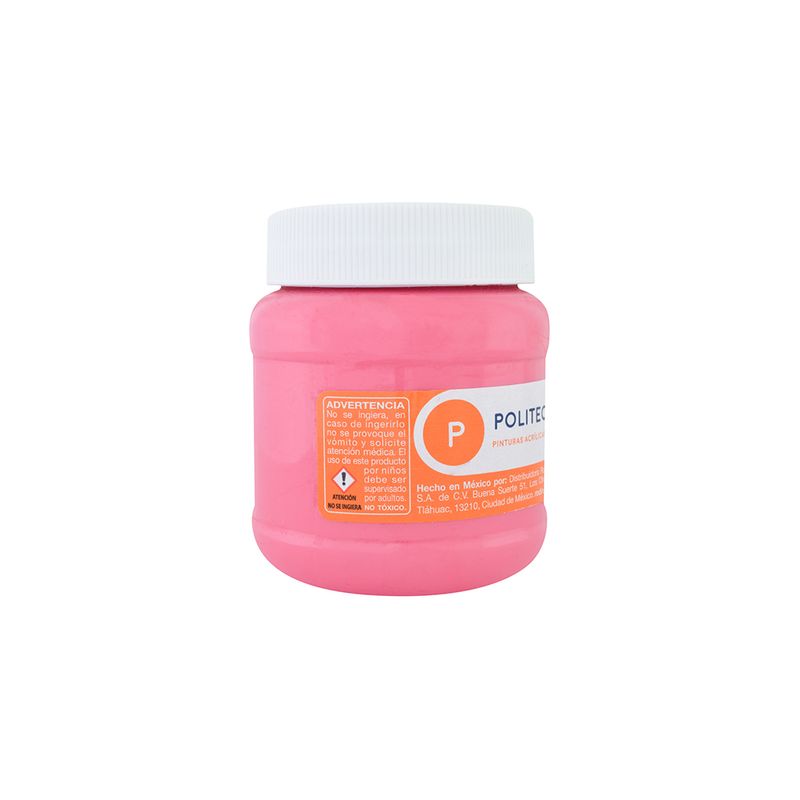 46694 - PINTURA ACRILICA POLITEC 250ML ROSA MEXICANO