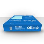47782 - FOLDER OFICIO AZUL OFIX CON 100PZAS