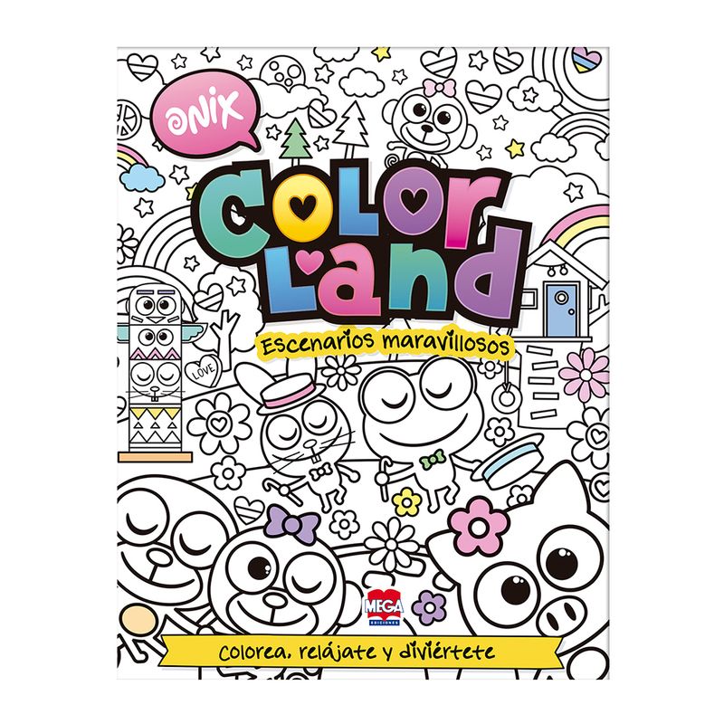 46066 - LIBRO COLORLAND ANTIESTRES ESCENARIOS MARAVILLOSOS ONIX