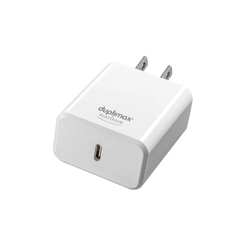 46554 - CARGADOR DE PARED 1 PUERTO USB TIPO C, 20W