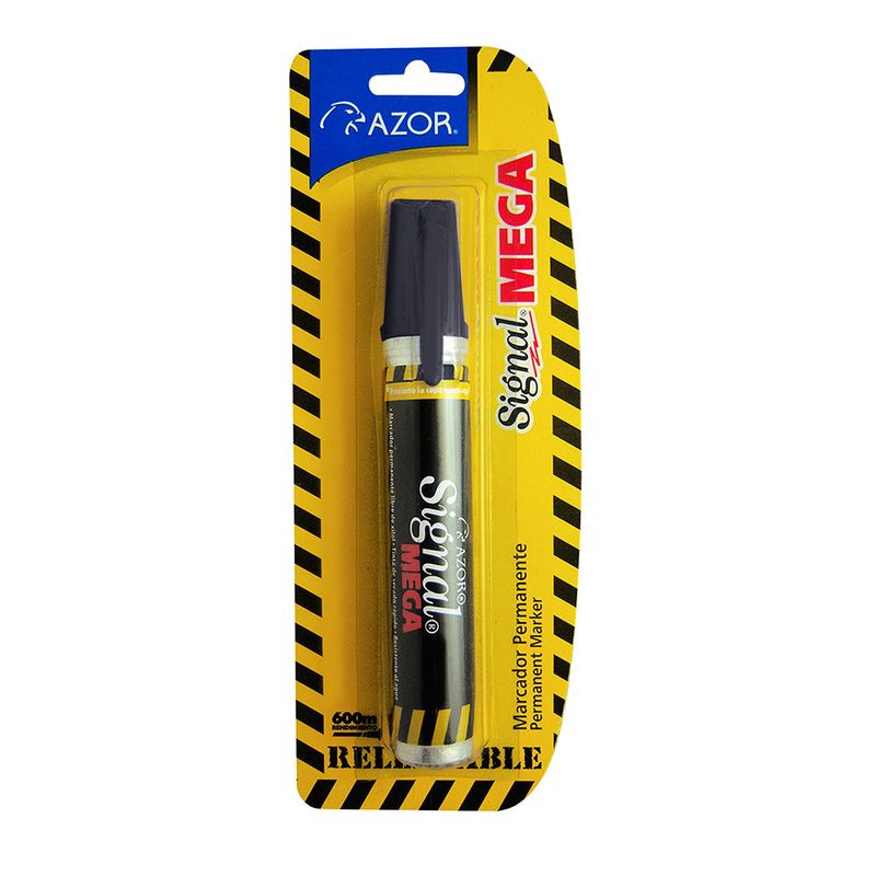 46685 - MARCADOR PERMANENTE MEGA NEGRO SIGNAL BLT