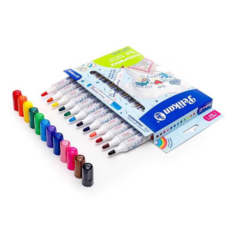 47711 - MARCADOR TEXTIL COLORELLA C/12