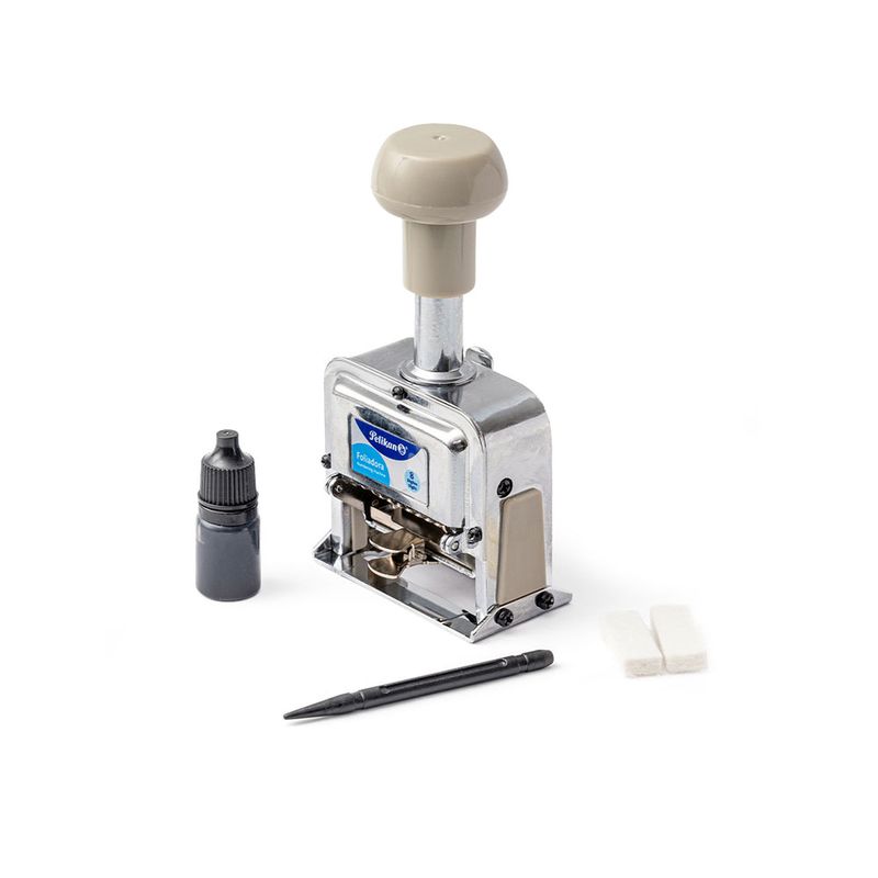 47742 - FOLIADOR METALICO 8 DIGITOS PELIKAN