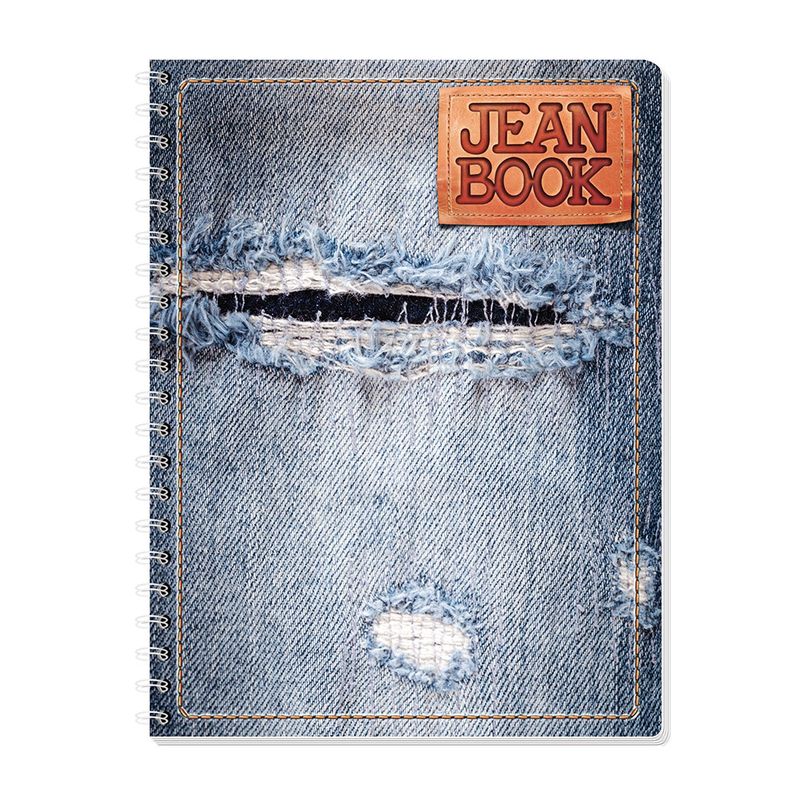48244 - CUADERNO PROFESIONAL 100H RAYAS JEAN BOOK