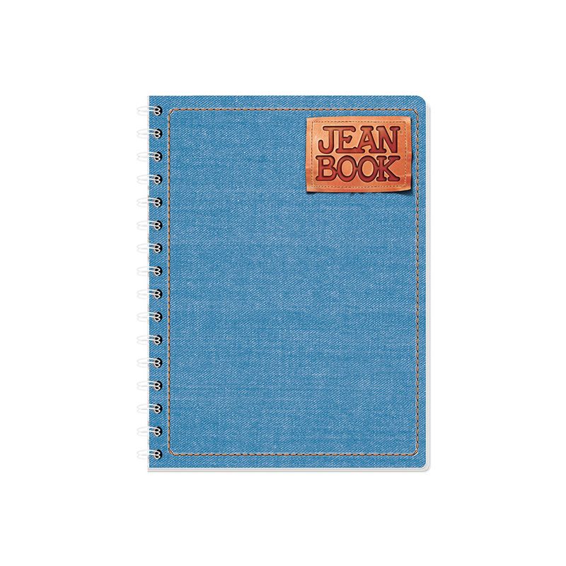 48287 - CUADERNO ESPIRAL FRANCES 100H C-7 JEAN BOOK