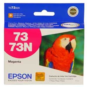 Cartucho De Tinta Epson 73 Magenta T073320-Al