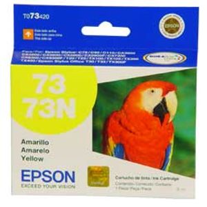 Cartucho De Tinta Epson 73 Amarillo T073420-Al