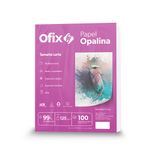 46659 - PAPEL OPALINA CARTA BLANCA OFIX CON 100HJS