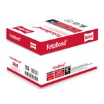 48916 - PAPEL FOTOBOND DOBLE CARTA BLANCO 37K CAJA 5 PAQUETES