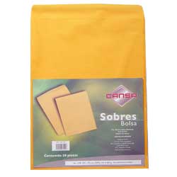 13040 - SOBRE BOLSA ANTE 88K MINISTRO (LEGAL) ENGOMADO CON 50