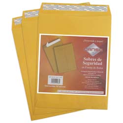 13044 - SOBRE BOLSA ANTE C/ADHES 88K CARTA CON 50PZAS