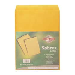 13041 - SOBRE BOLSA ANTE 88K OFICIO CON 50