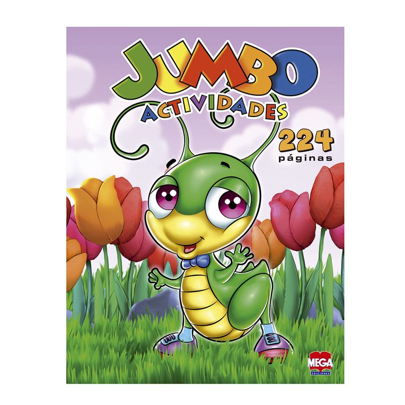 49009 - LIBRO COLOREAR JUMBO ACTIVIDADES PREESCOLAR