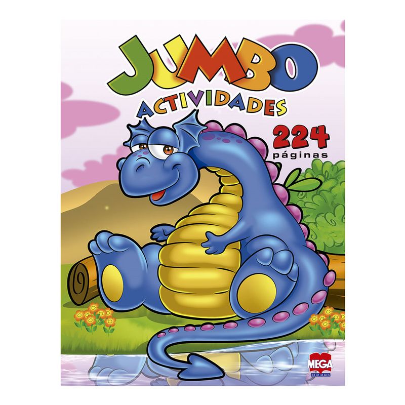 49008 - LIBRO COLOREAR JUMBO ACTIVIDADES PREESCOLAR