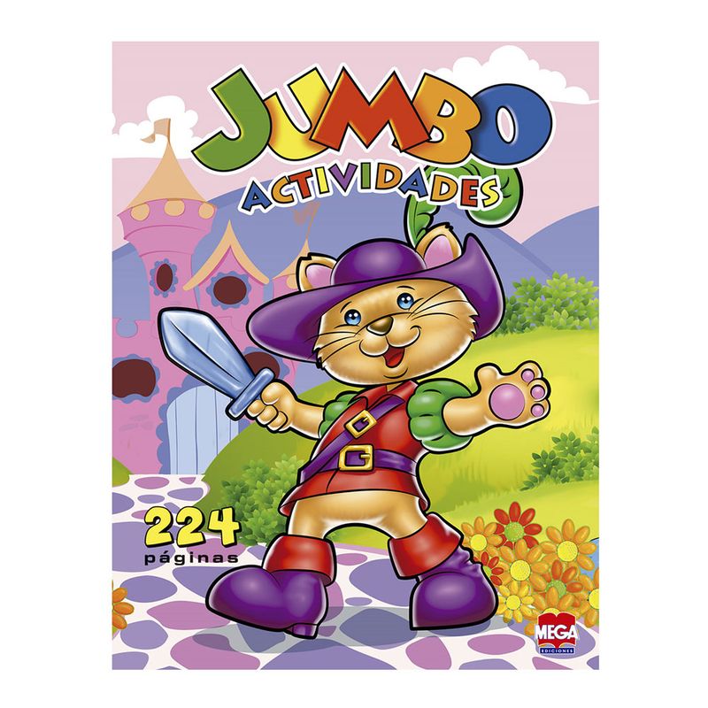 49010 - LIBRO COLOREAR JUMBO ACTIVIDADES PREESCOLAR