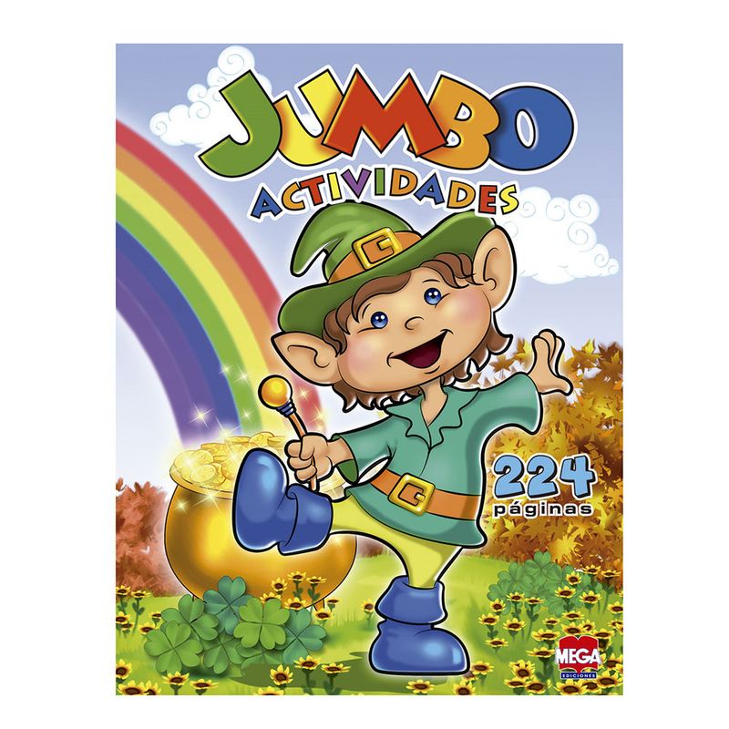 48764 - LIBRO COLOREAR JUMBO ACTIVIDADES PREESCOLAR
