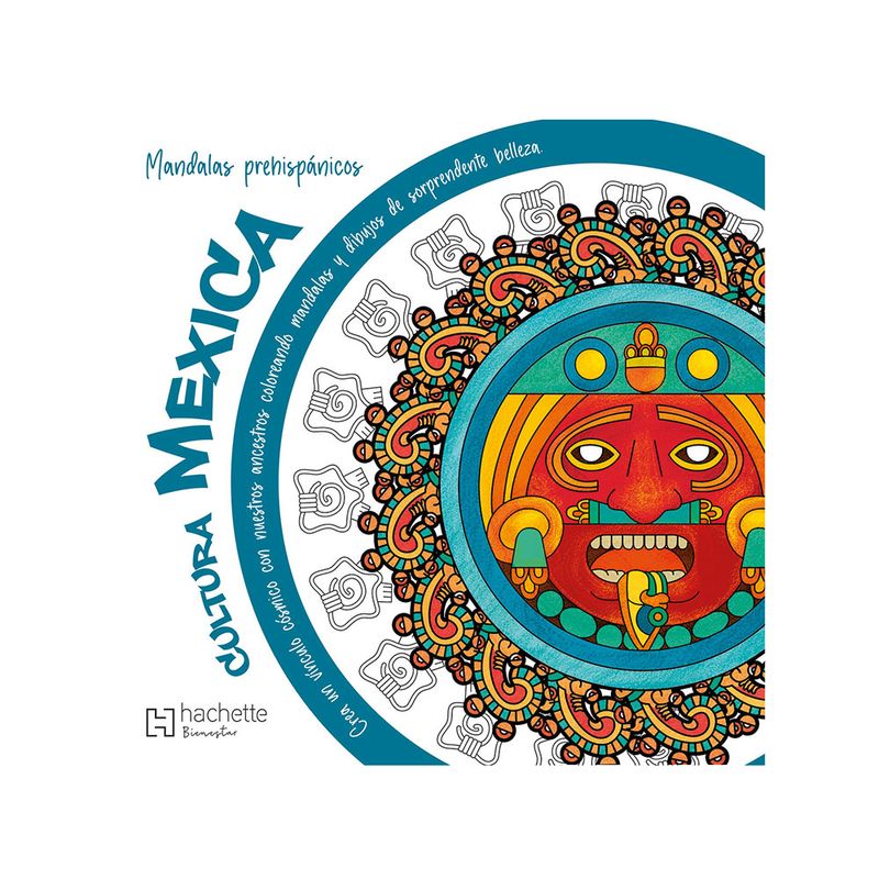 48883 - LIBRO PARA COLOREAR MANDALAS PREHISPANICAS CULTURA MEXICA