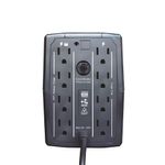 NO BREAK CDP R-UPR1008, 1000VA/500W, 8 CONTACTOS, 300 JULES