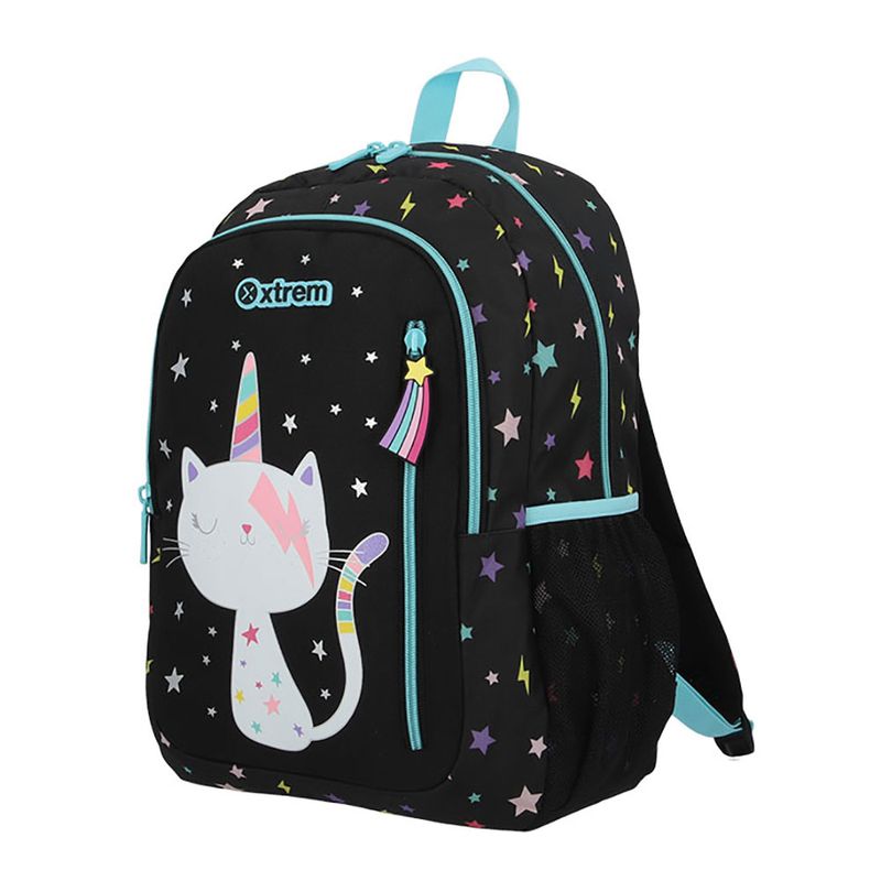 49772 - MOCHILA PRIMARIA XTREME BLACK CAT LOGAN