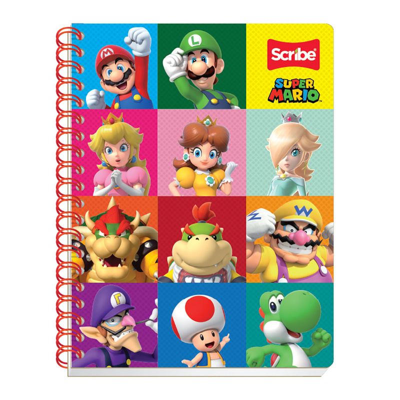49807 - CUADERNO PROFESIONAL 100H C-5 SUPER MARIO